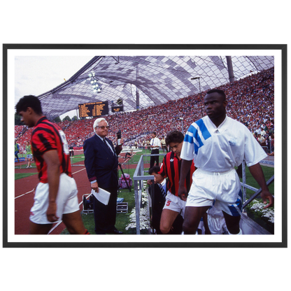 Basile Boli regard noir avant le Milan, 1993