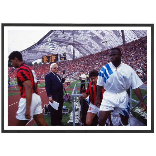 Basile Boli regard noir avant le Milan, 1993