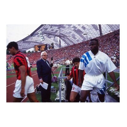 Basile Boli regard noir avant le Milan, 1993