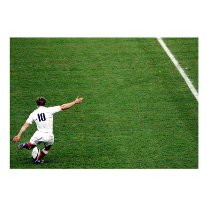 Jonny Wilkinson tente une transformation, 2008