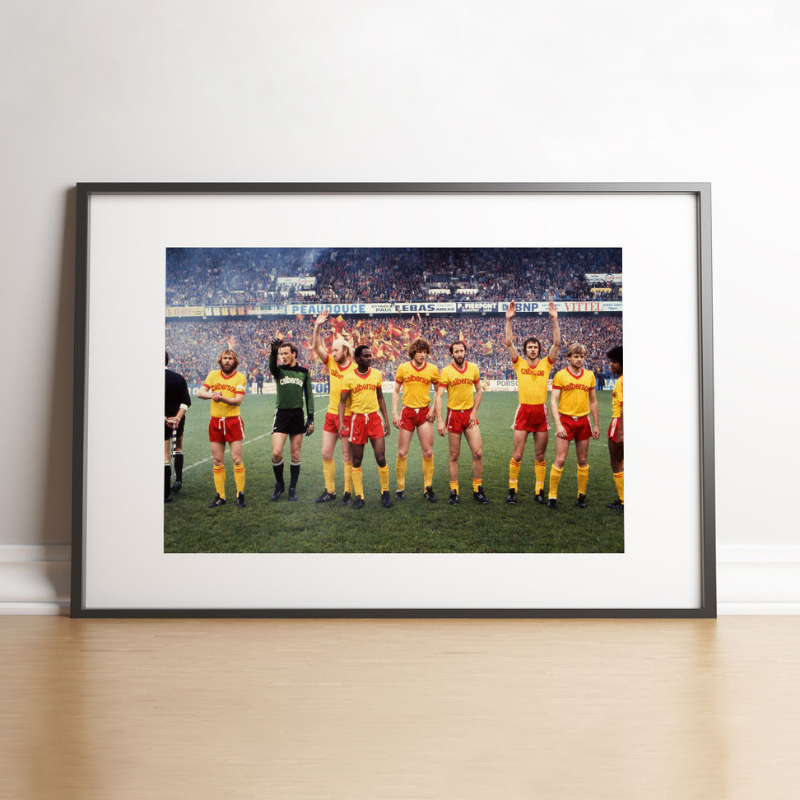 Presentation of RC Lens in Bollaert, 1981