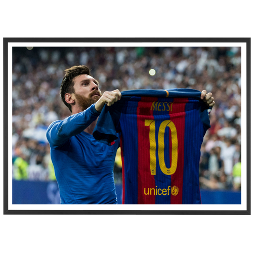 Célébration du maillot de Lionel Messi, 2017