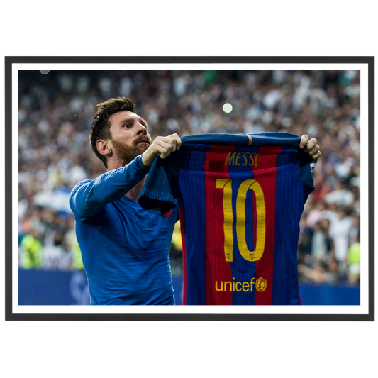 Célébration du maillot de Lionel Messi, 2017