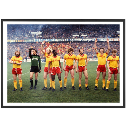 Presentation of RC Lens in Bollaert, 1981