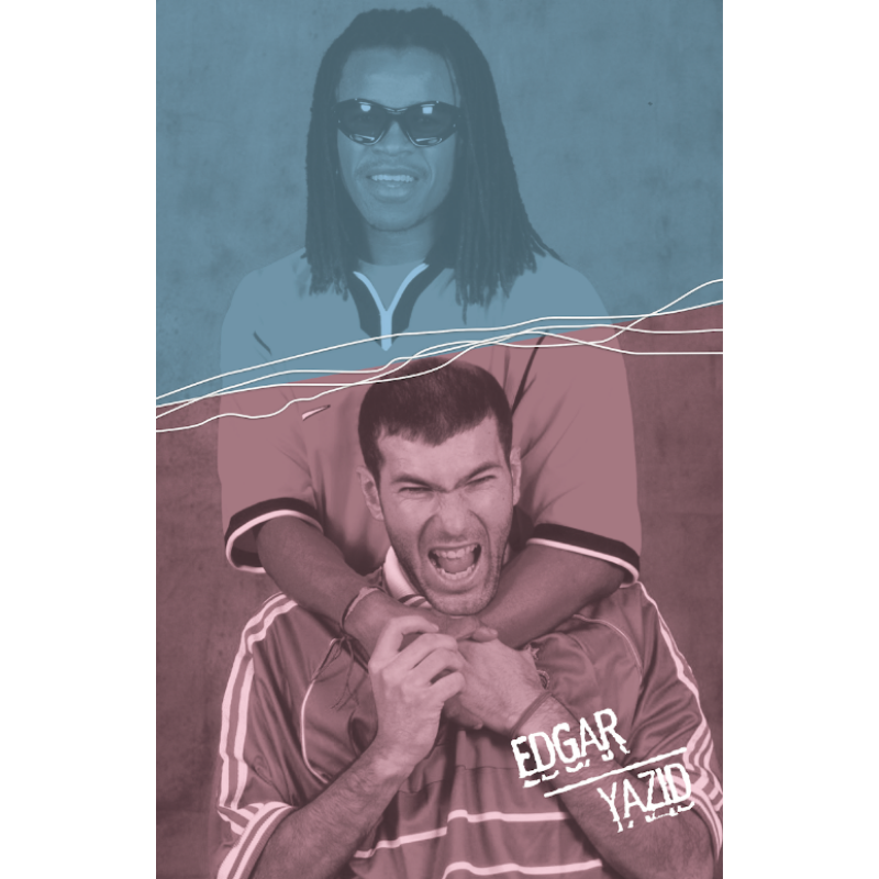 T-Shirt « EDGAR Davids x YAZID Zidane »