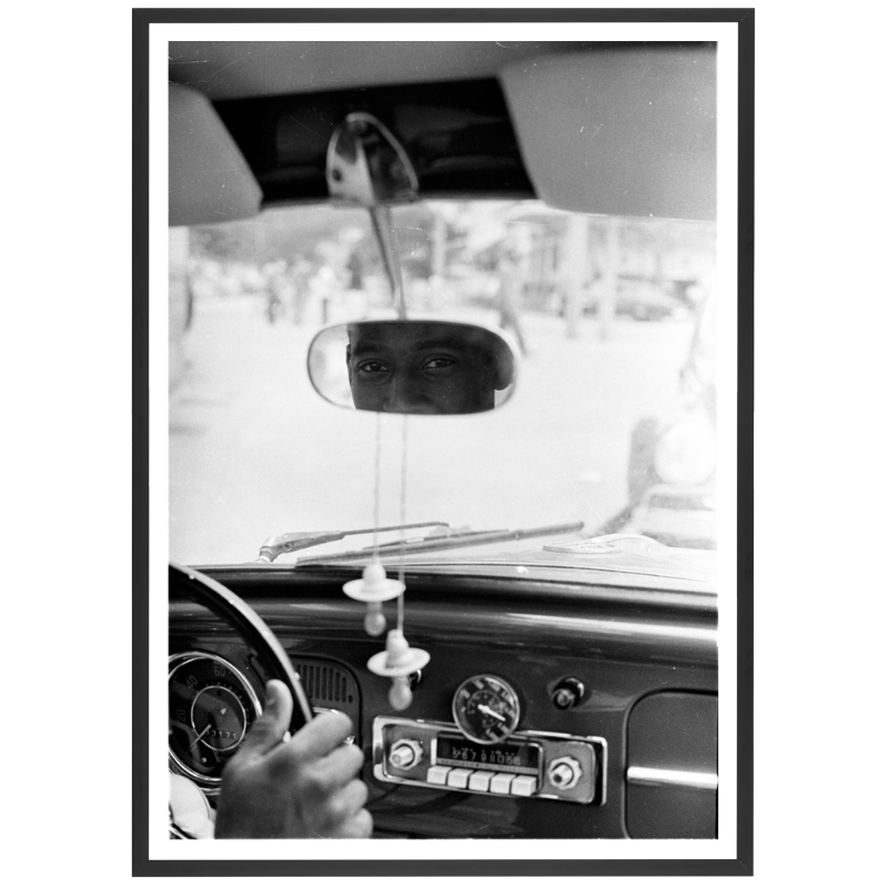 Pelé regarde dans le rétroviseur, années 70