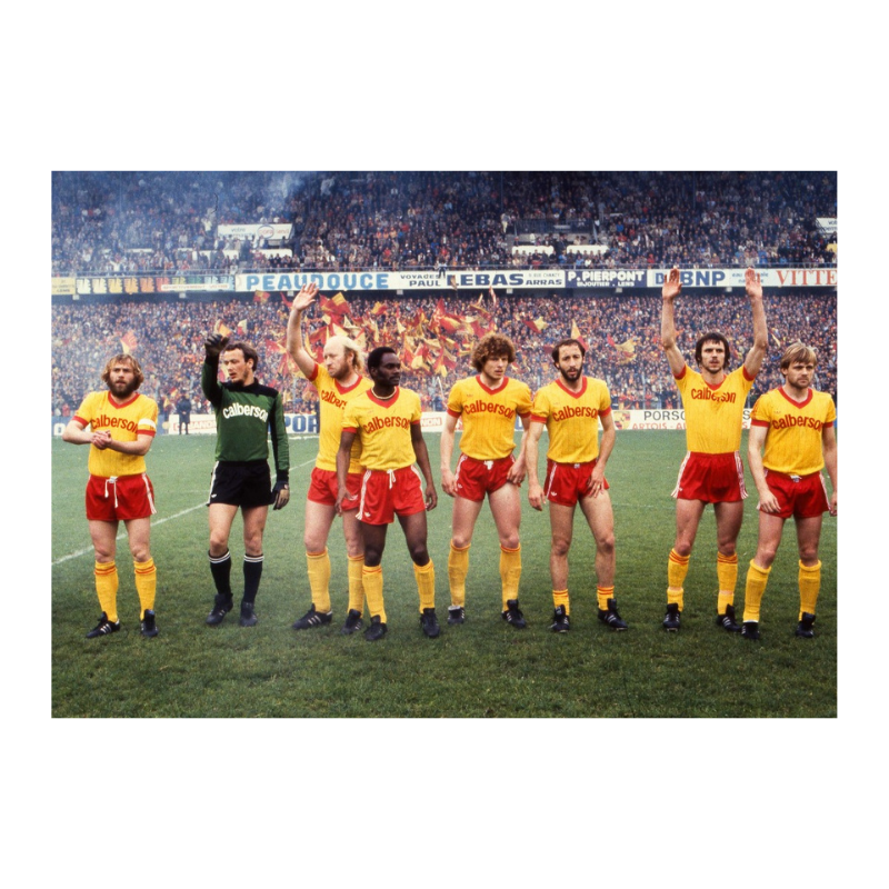 Presentation of RC Lens in Bollaert, 1981