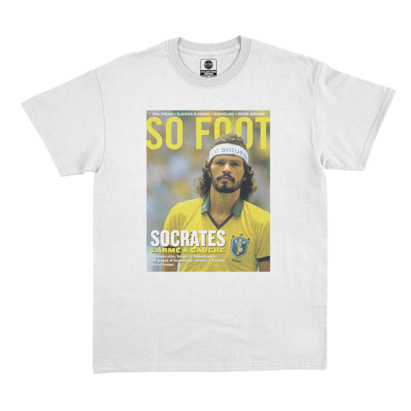 T-Shirt Couv So Foot « Hommage à Socrates »