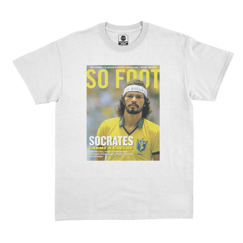 T-Shirt Couv So Foot « Hommage à Socrates »
