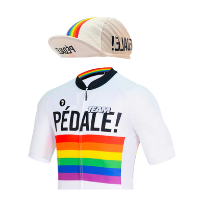 Coffret collector Pédale cycliste pro maillot gapette