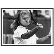 Charger l'image dans la galerie, André Agassi et sa raquette, 1988