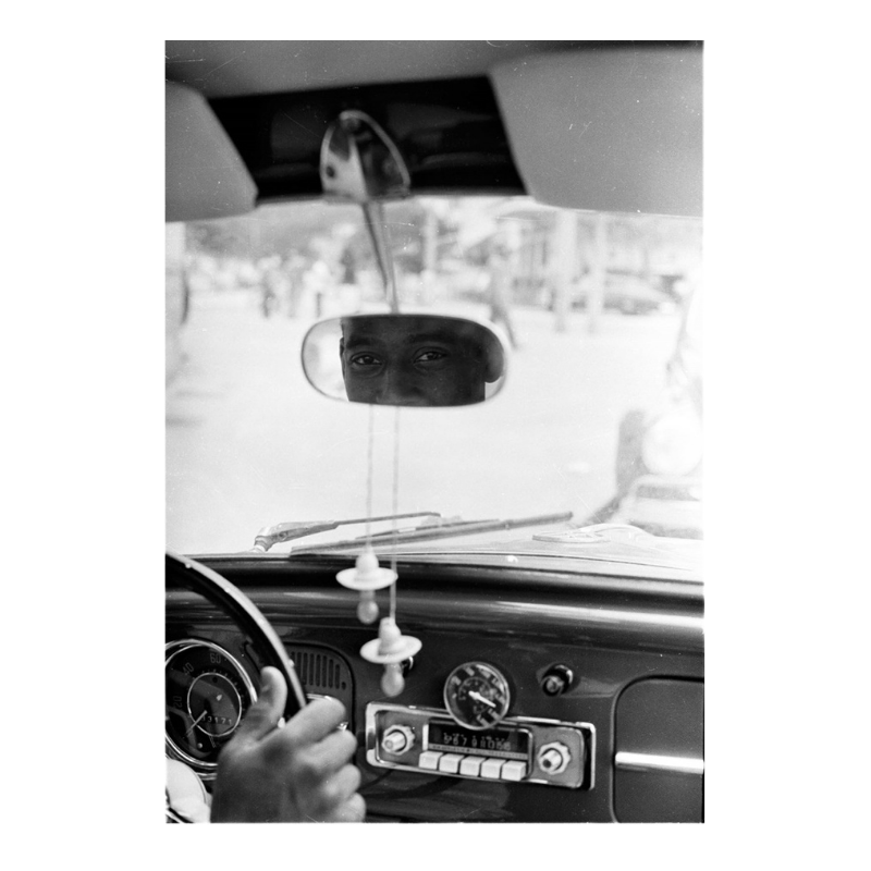 Pelé regarde dans le rétroviseur, années 70