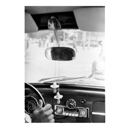 Pelé regarde dans le rétroviseur, années 70