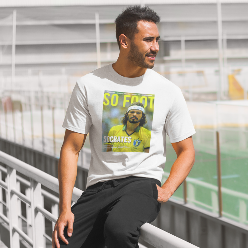 T-Shirt Couv So Foot « Hommage à Socrates »