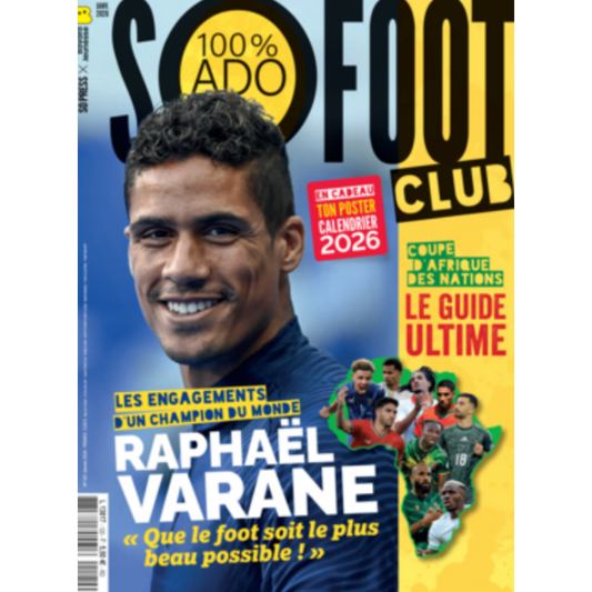 So Foot Club n°120 – Raphaël Varane