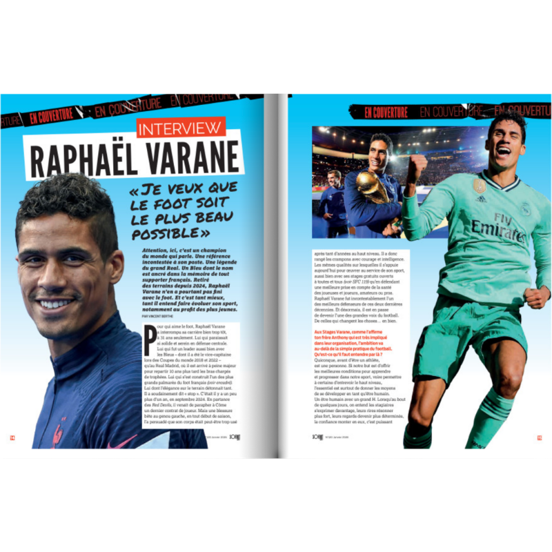 So Foot Club n°120 – Raphaël Varane