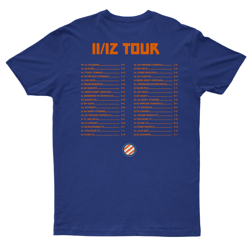 T-Shirt "Montpellier 2012" On Tour