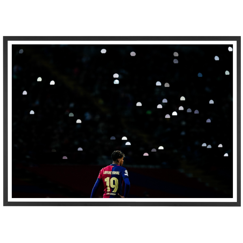 Yamal sous les lumières du Montjuïc, 2025