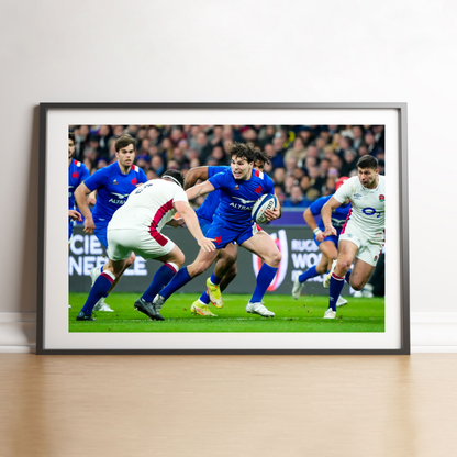 Antoine Dupont raffute un Anglais, VI Nations 2022