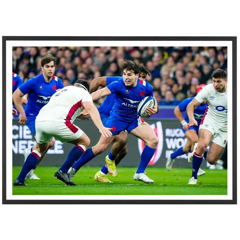 Antoine Dupont raffute un Anglais, VI Nations 2022