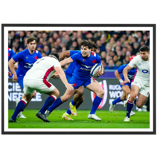 Antoine Dupont raffute un Anglais, VI Nations 2022