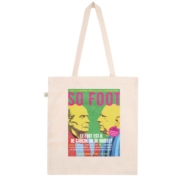 Quindi la borsa tote Foot "Destra o sinistra?"