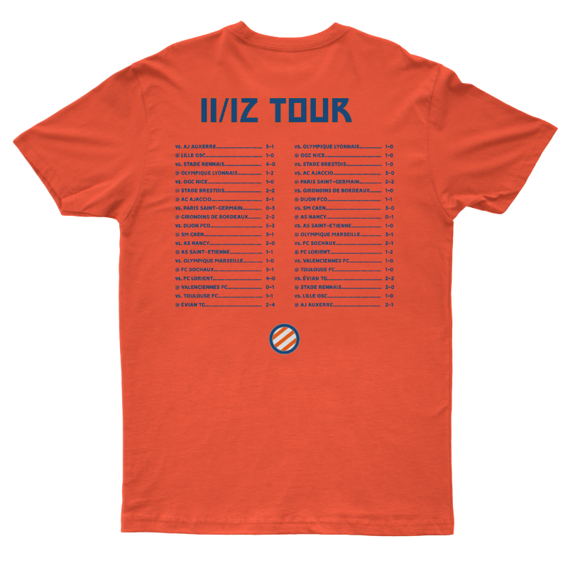 T-Shirt "Montpellier 2012" On Tour