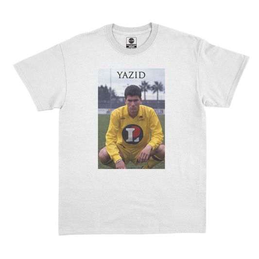 T-Shirt "Yazid Zidane" blanc