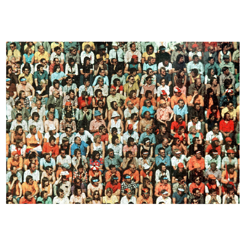Puzzle  « Tribune de coupe du monde, 1974 »