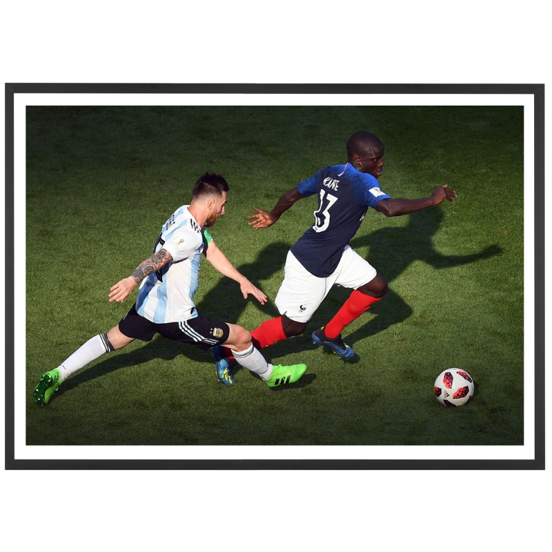 N'Golo Kanté dribbla Messi, 2018 