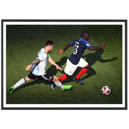 N'Golo Kanté dribbla Messi, 2018 