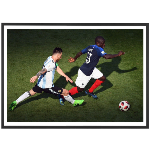 N'Golo Kanté dribbla Messi, 2018 