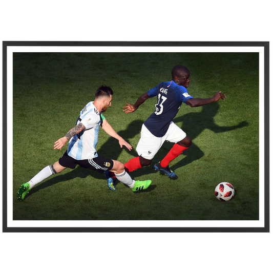 N'Golo Kanté dribble Messi, 2018