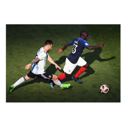 N'Golo Kanté dribbla Messi, 2018 