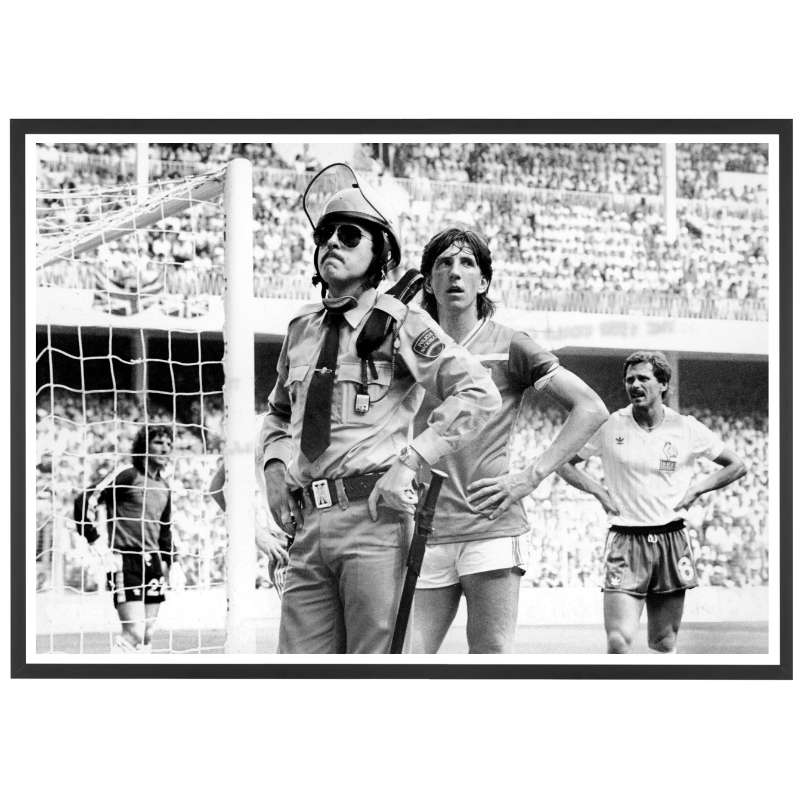 Paul Mariner e il poliziotto spagnolo, 1982