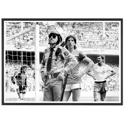 Paul Mariner e il poliziotto spagnolo, 1982