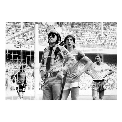 Paul Mariner e il poliziotto spagnolo, 1982