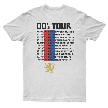 T-shirt "Lyon 00's" On Tour blanc