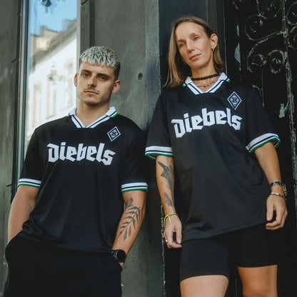 Maillot collector Borussia Mönchengladbach 1996 - 97 extérieur noir
