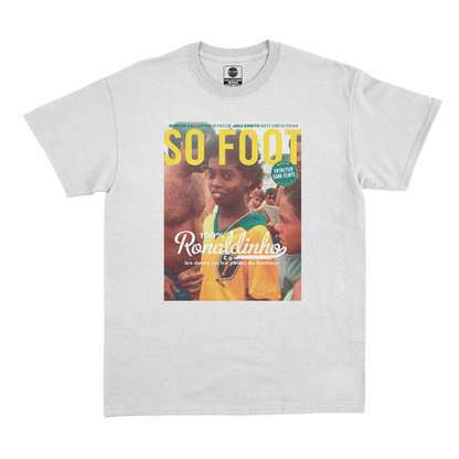 T-Shirt Couv Hors-Série « 100% Ronaldinho » blanc