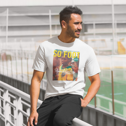 T-Shirt Couv Hors-Série « 100% Ronaldinho » blanc