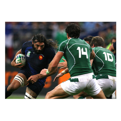 Chabal défie la défense irlandaise, 2007