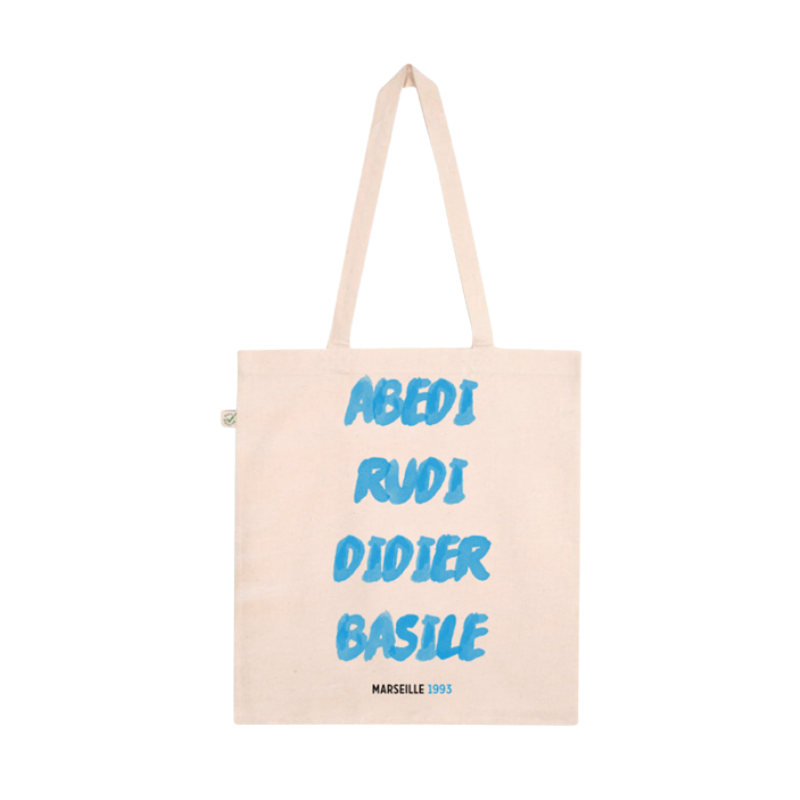 Tote bag "Abedi, Rudi, Basile..." Marseille 93