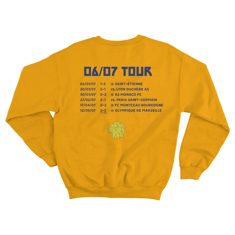 Sweat « Sochaux 07 » On Tour