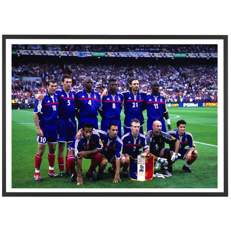 Photo d'équipe des Bleus, Finale Euro 2000