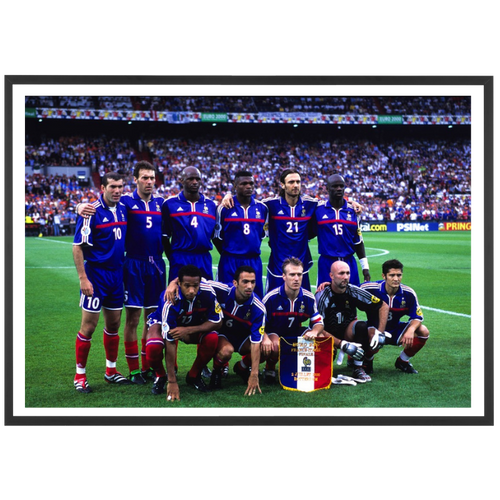 Photo d'équipe des Bleus, Finale Euro 2000