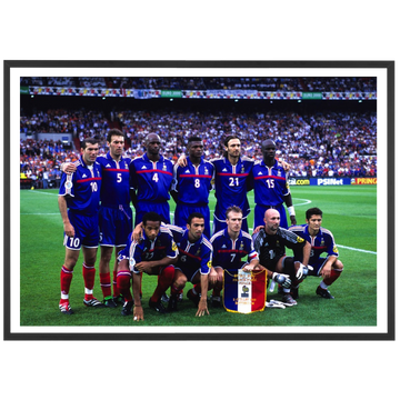 Photo d'équipe des Bleus, Finale Euro 2000