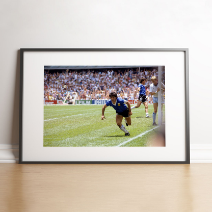 Maradona fête son but du siècle, 1986