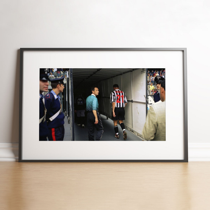 Zidane rentre aux vestiaires, 1998