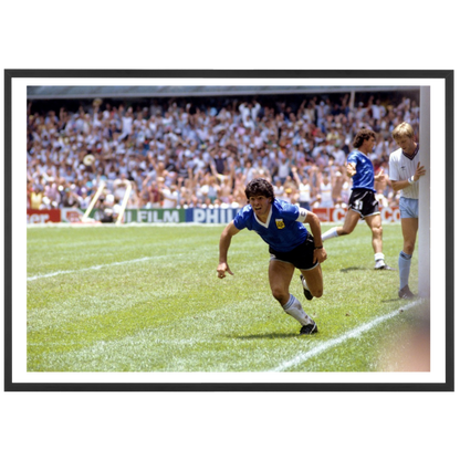 Maradona fête son but du siècle, 1986